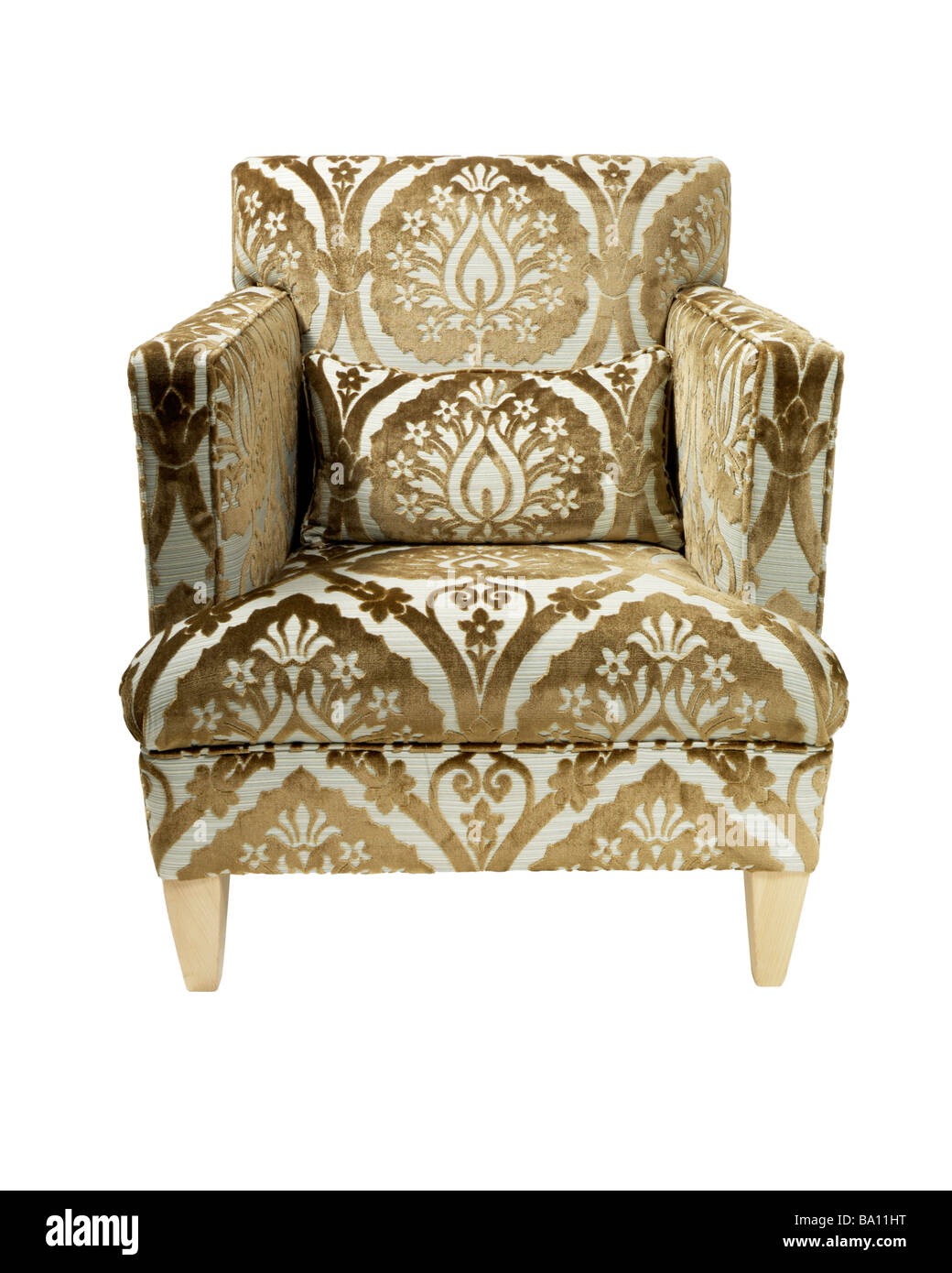 Sedia in tessuto Foto Stock