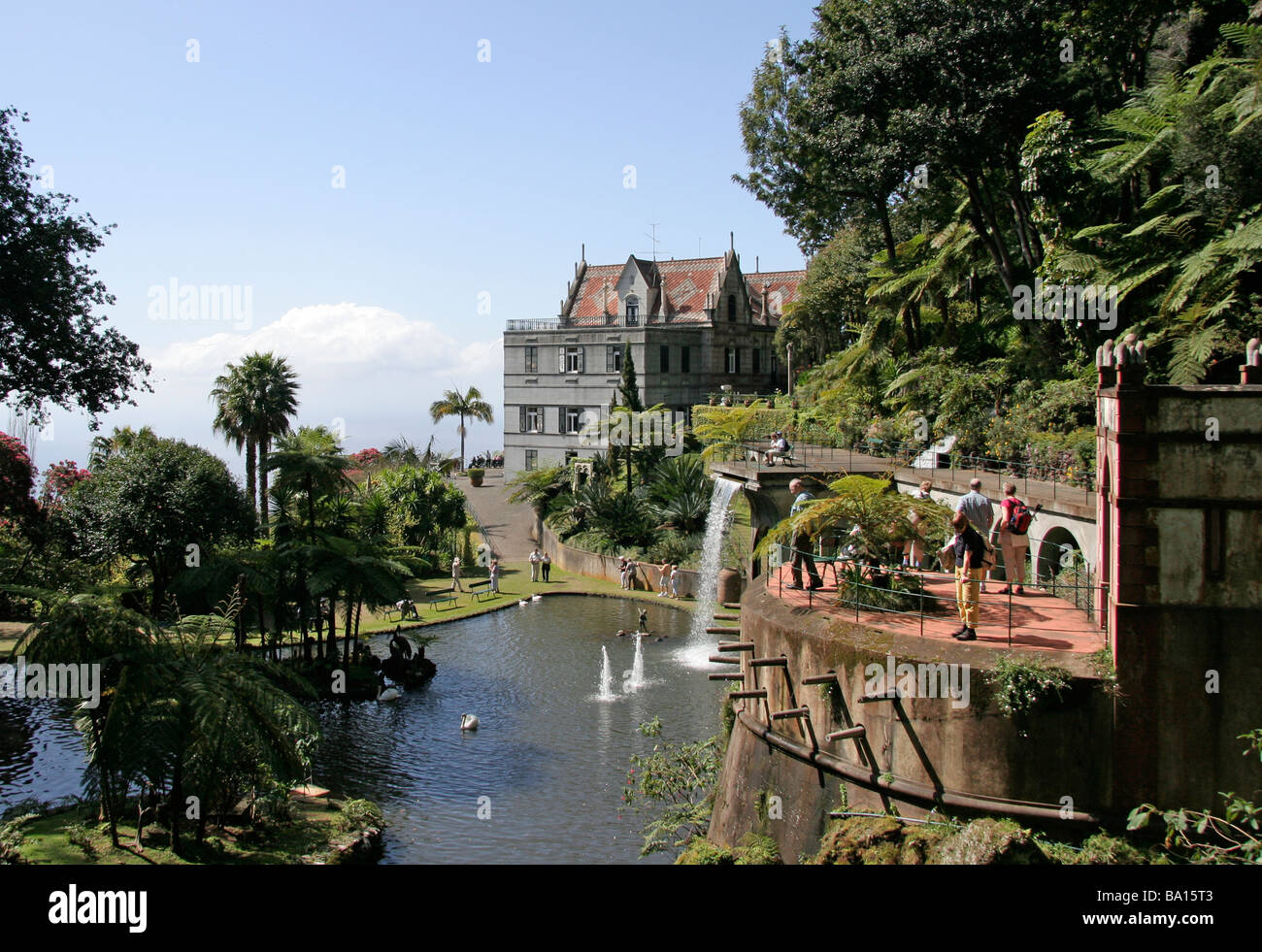 Monte Palace giardini tropicali Foto Stock