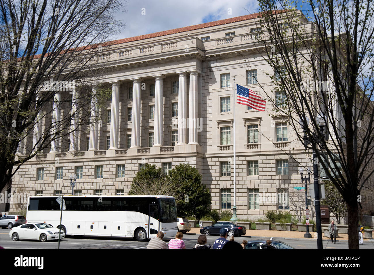 Edificio IRS Washington DC USA Foto Stock