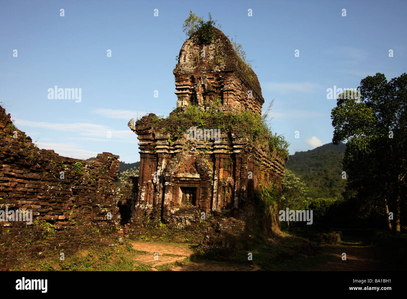 Il tempio Hindu mio figlio in Vietnam centrale del patrimonio mondiale UNESCO dal 1999 Foto Stock