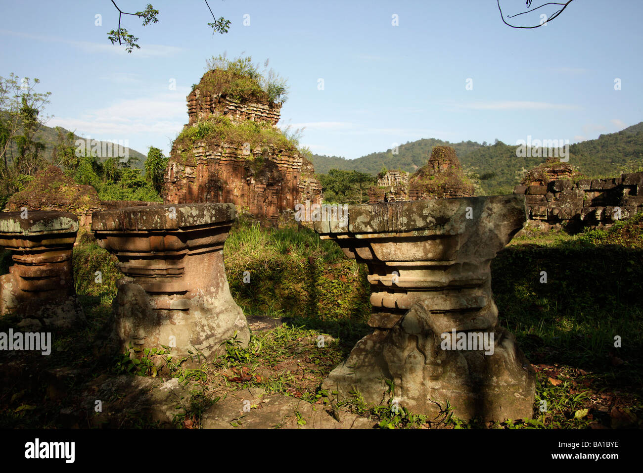 Il tempio Hindu mio figlio in Vietnam centrale del patrimonio mondiale UNESCO dal 1999 Foto Stock