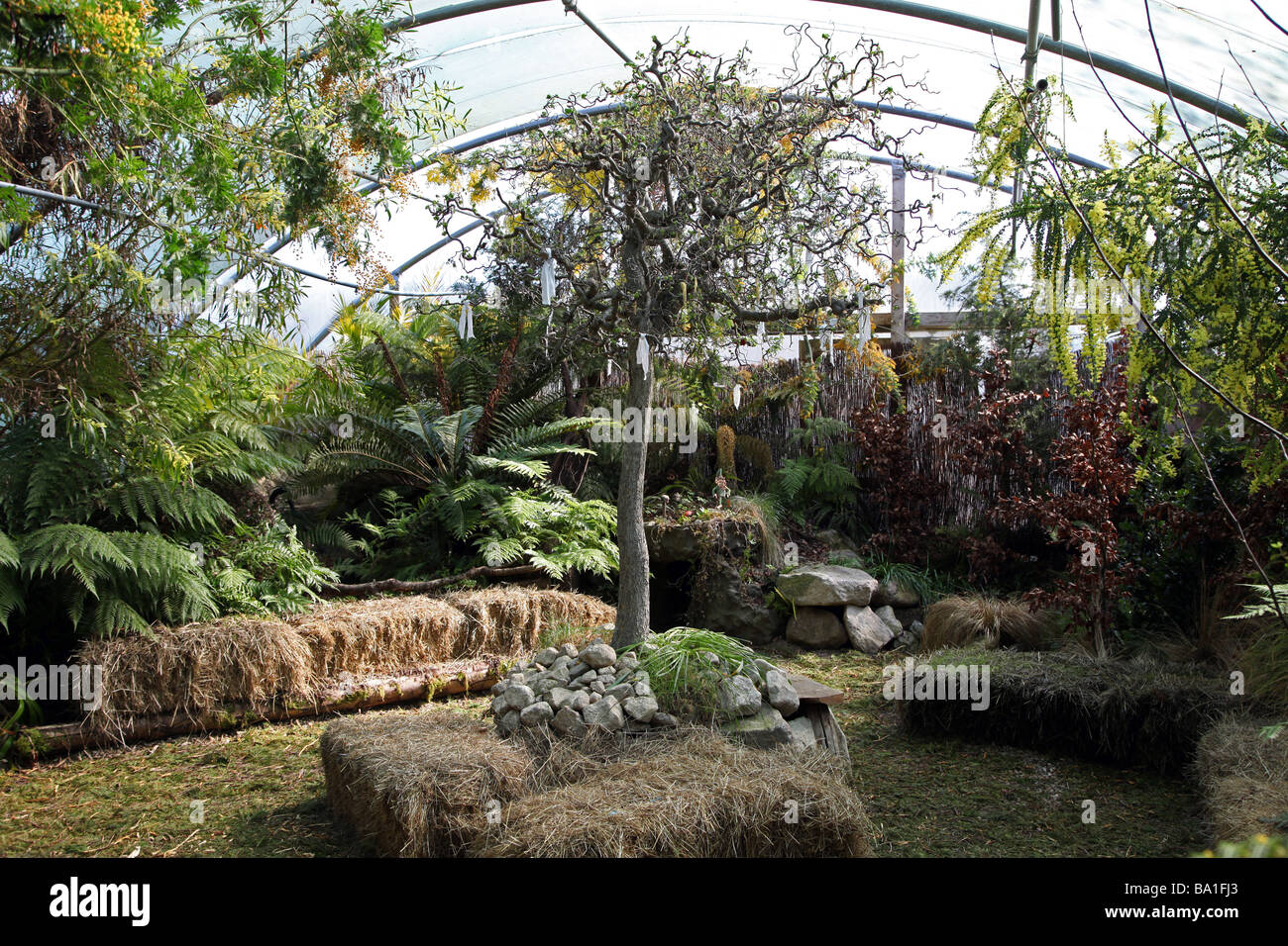 Fata dell giardino interno progettato da Sheena Vernon giardino al centro esposizioni Co Wicklow Irlanda Foto Stock