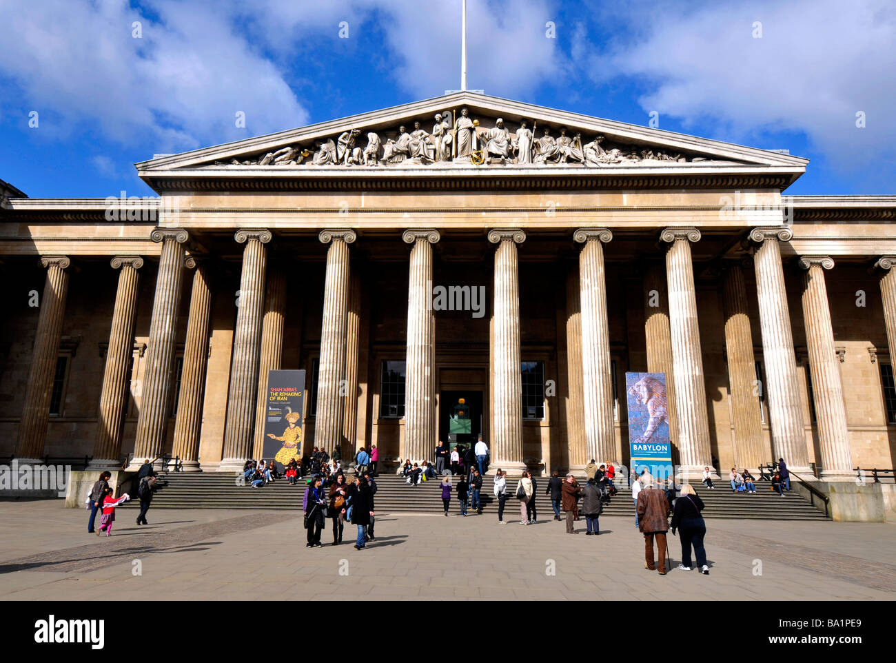 British Museum di Londra, Gran Bretagna, Regno Unito Foto Stock