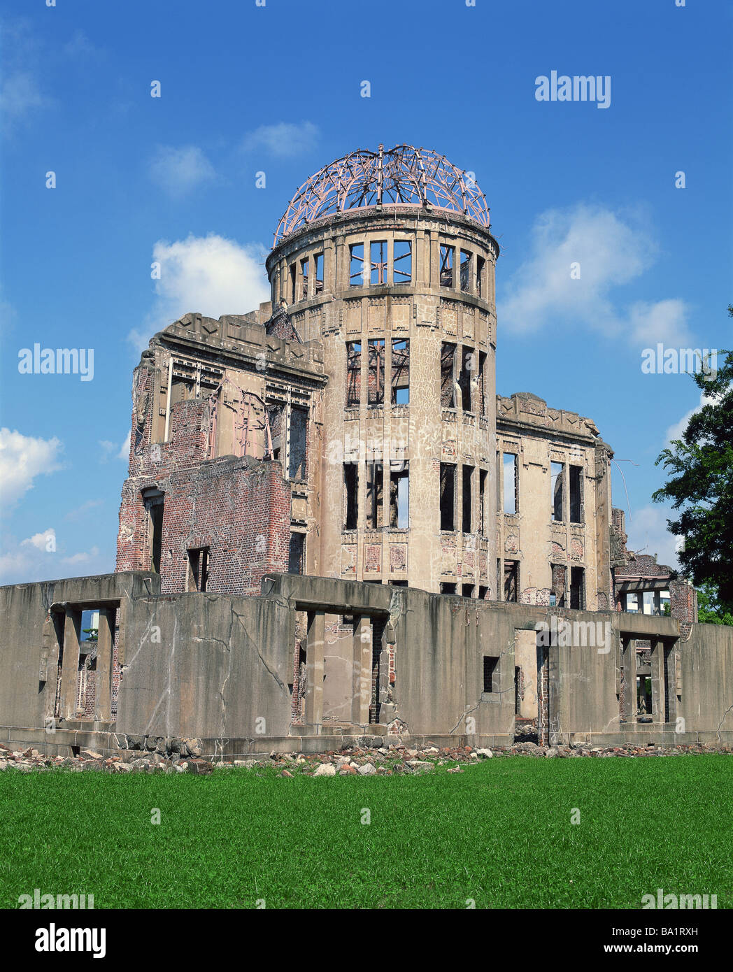 La Cupola della Bomba Atomica a Hiroshima, Giappone Foto Stock