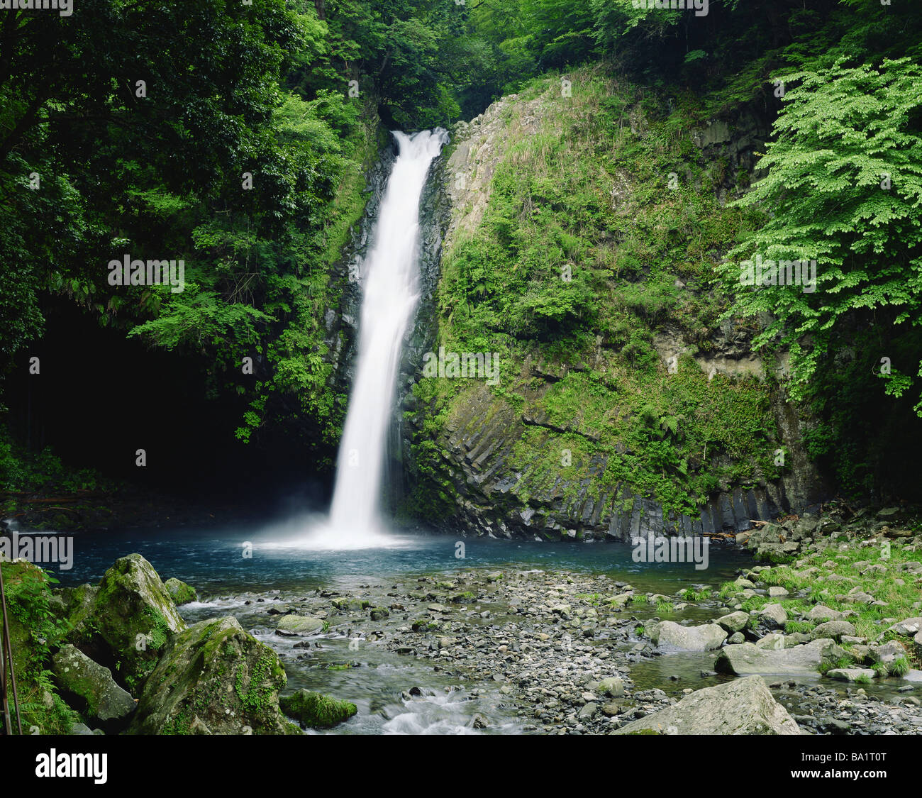 Cascata Jourennotaki alla Prefettura di Shizuoka, Giappone Foto Stock