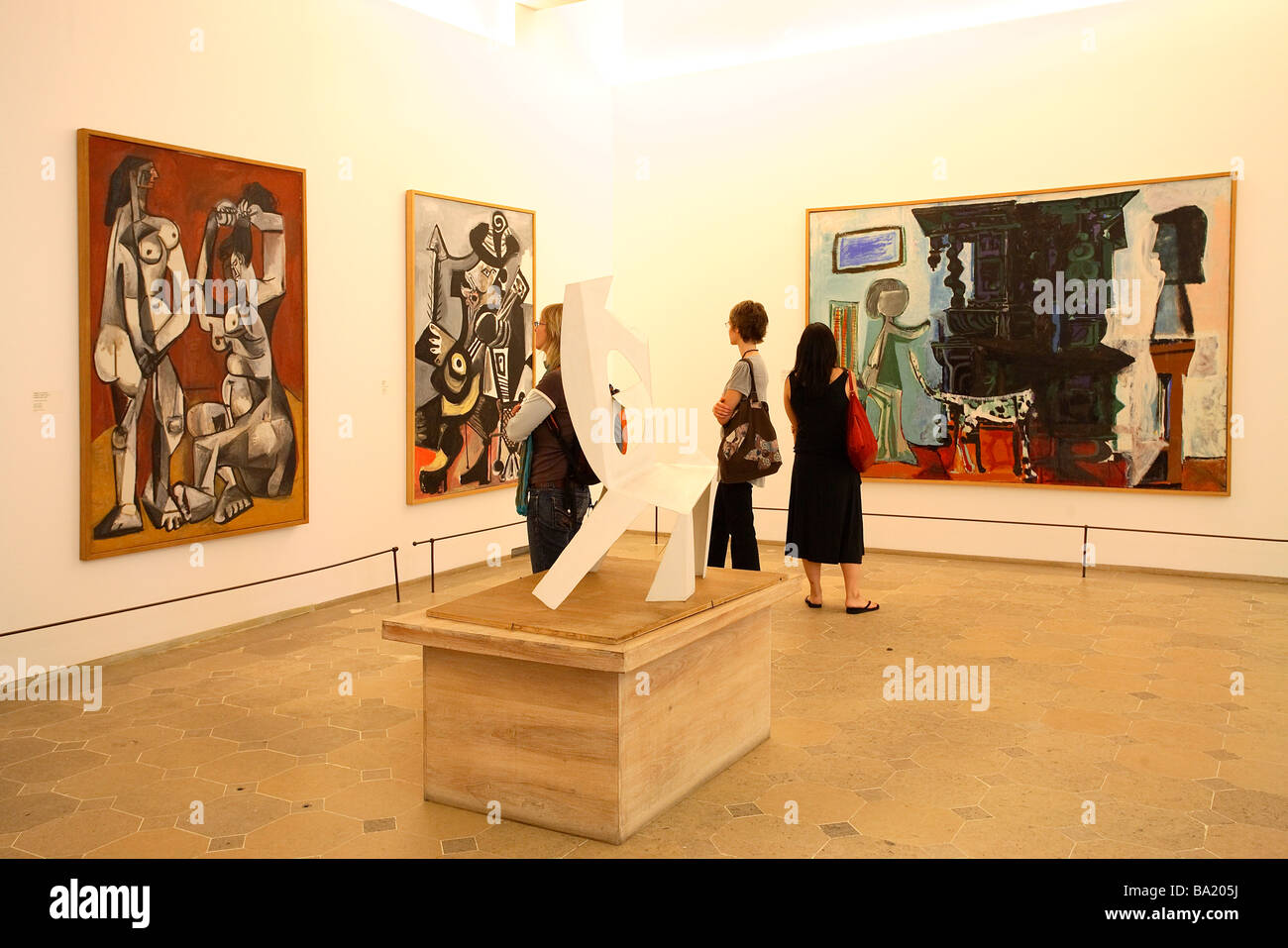 Il museo di Picasso a Parigi mostra di pittura Foto Stock