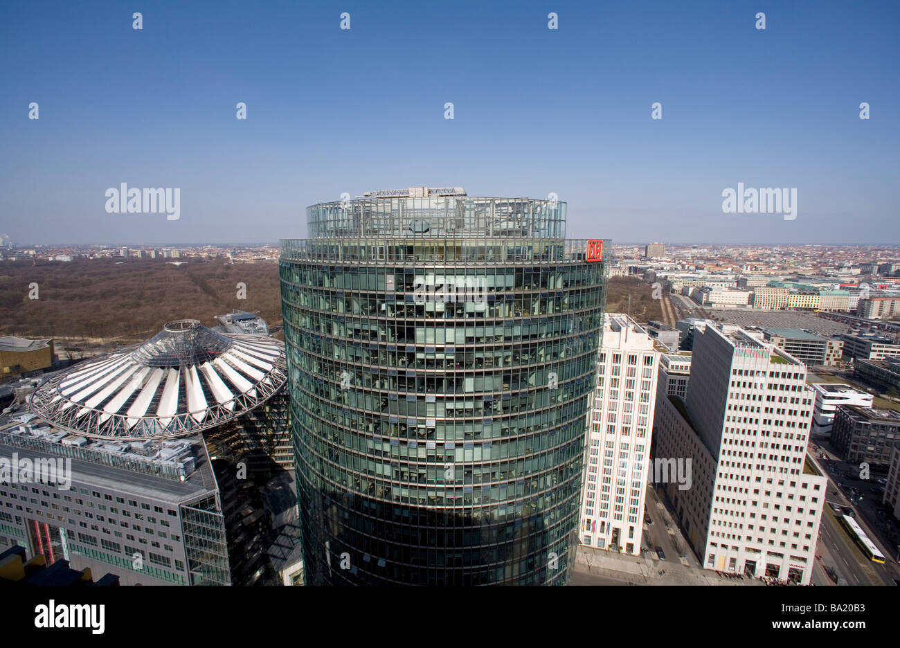 Sede della Deutsche Bahn AG Foto Stock