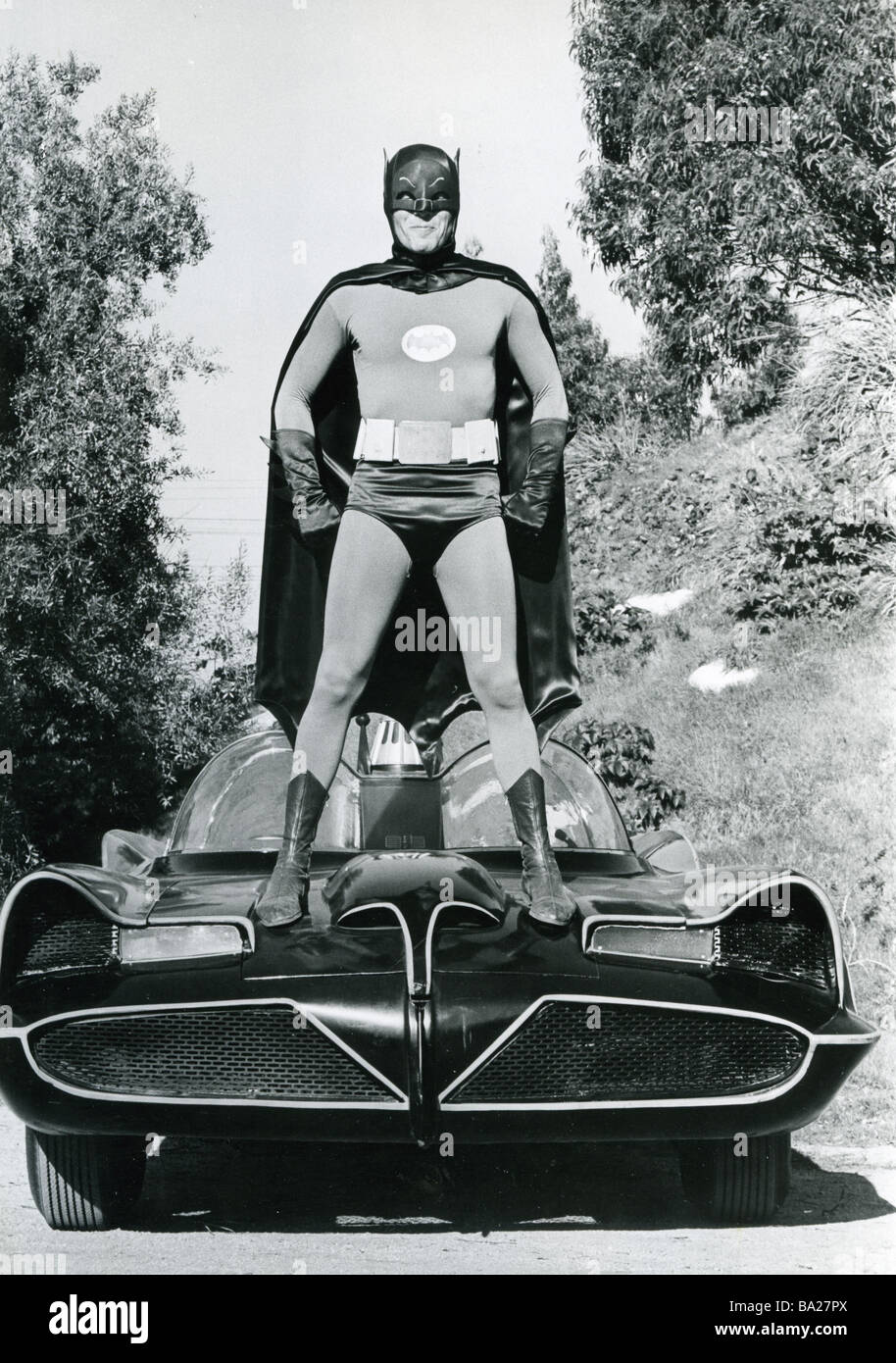 BATMAN noi anni sessanta serie TV con Adam West nei panni di Batman Foto Stock
