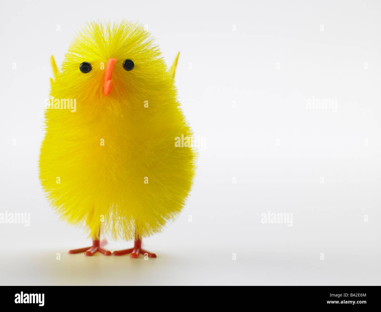 Pulcino giocattolo per la Pasqua Foto Stock