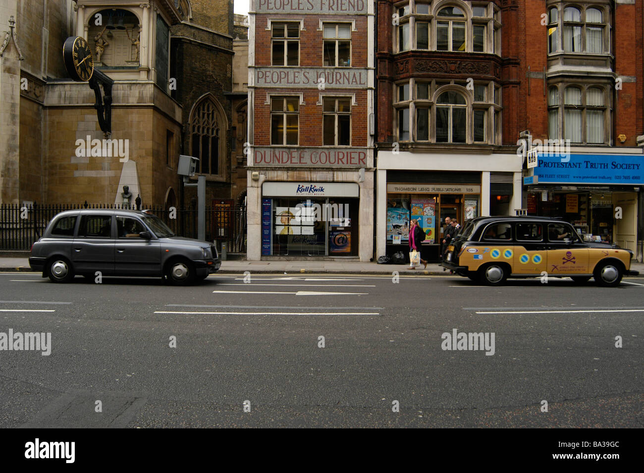 Sweeny todd ubicazione 186 Fleet Street Foto Stock