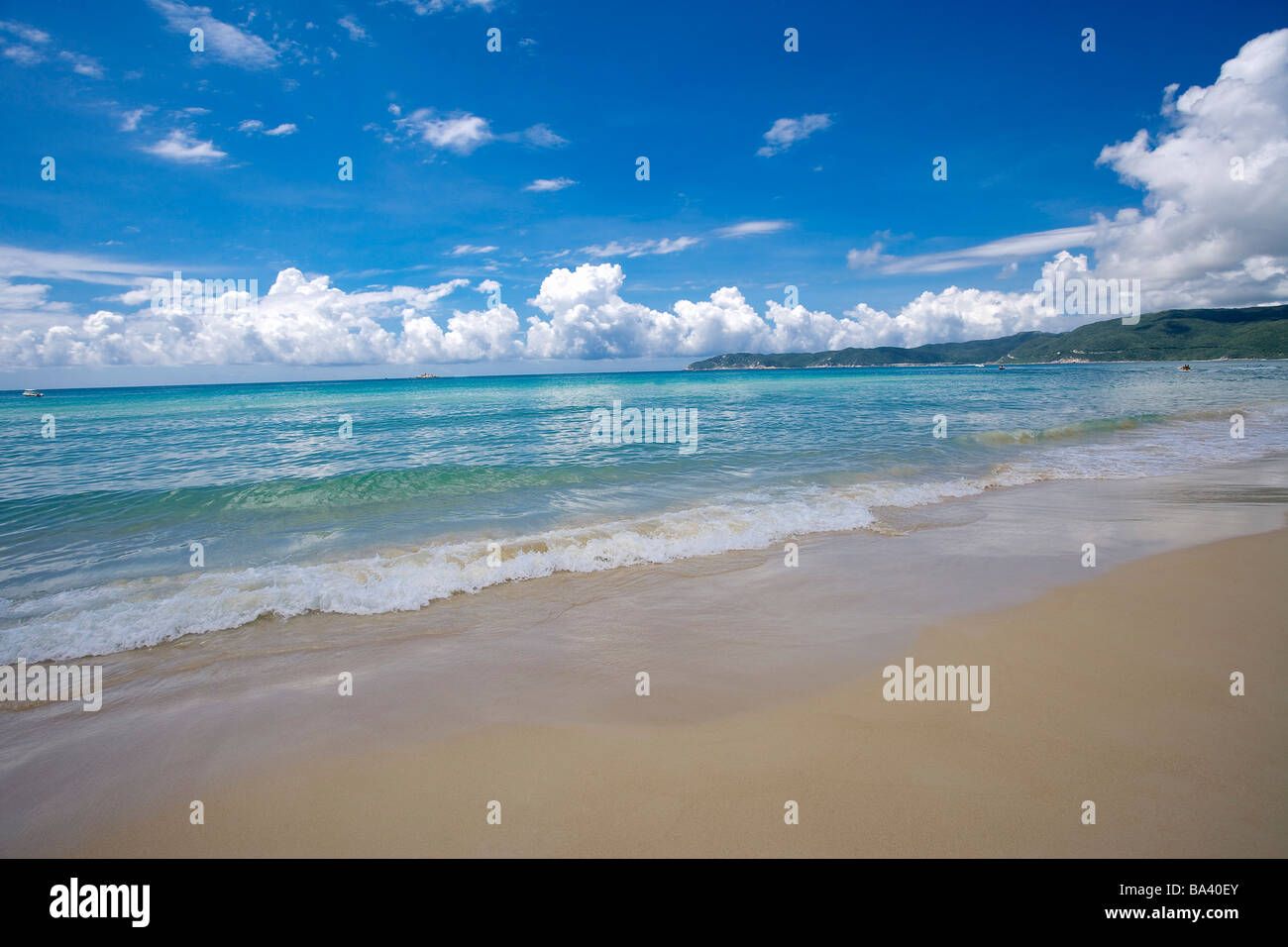 Asia Cina Hainan Island Yalong Bay Foto Stock