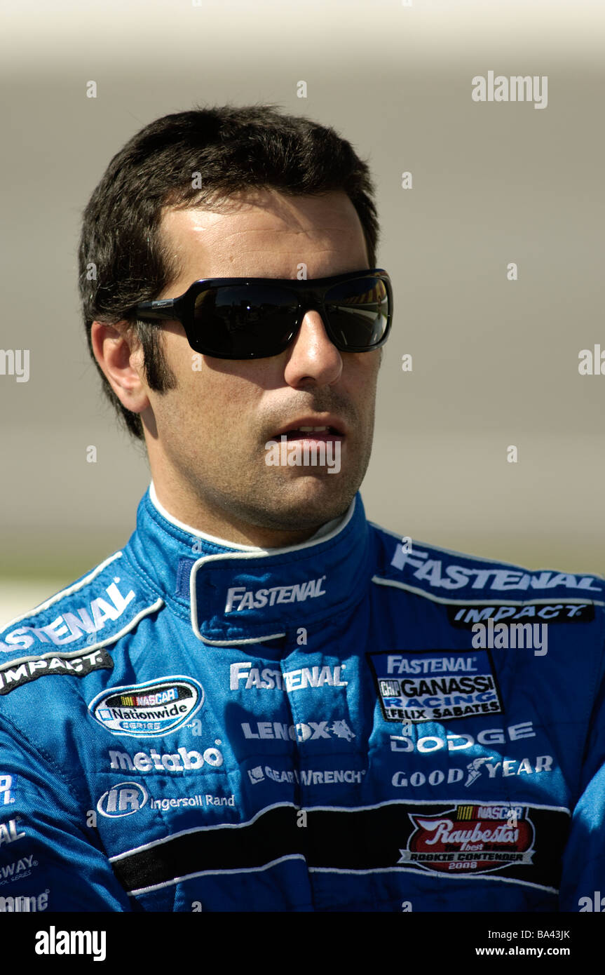 Dario Franchitti a 3M Performance 400 a Michigan International Speedway, 2008. Foto Stock