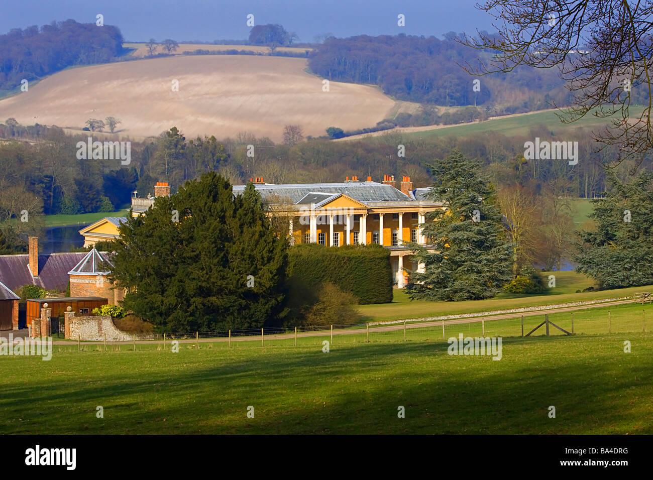 West Wycombe buckinghamshire chilterns Foto Stock