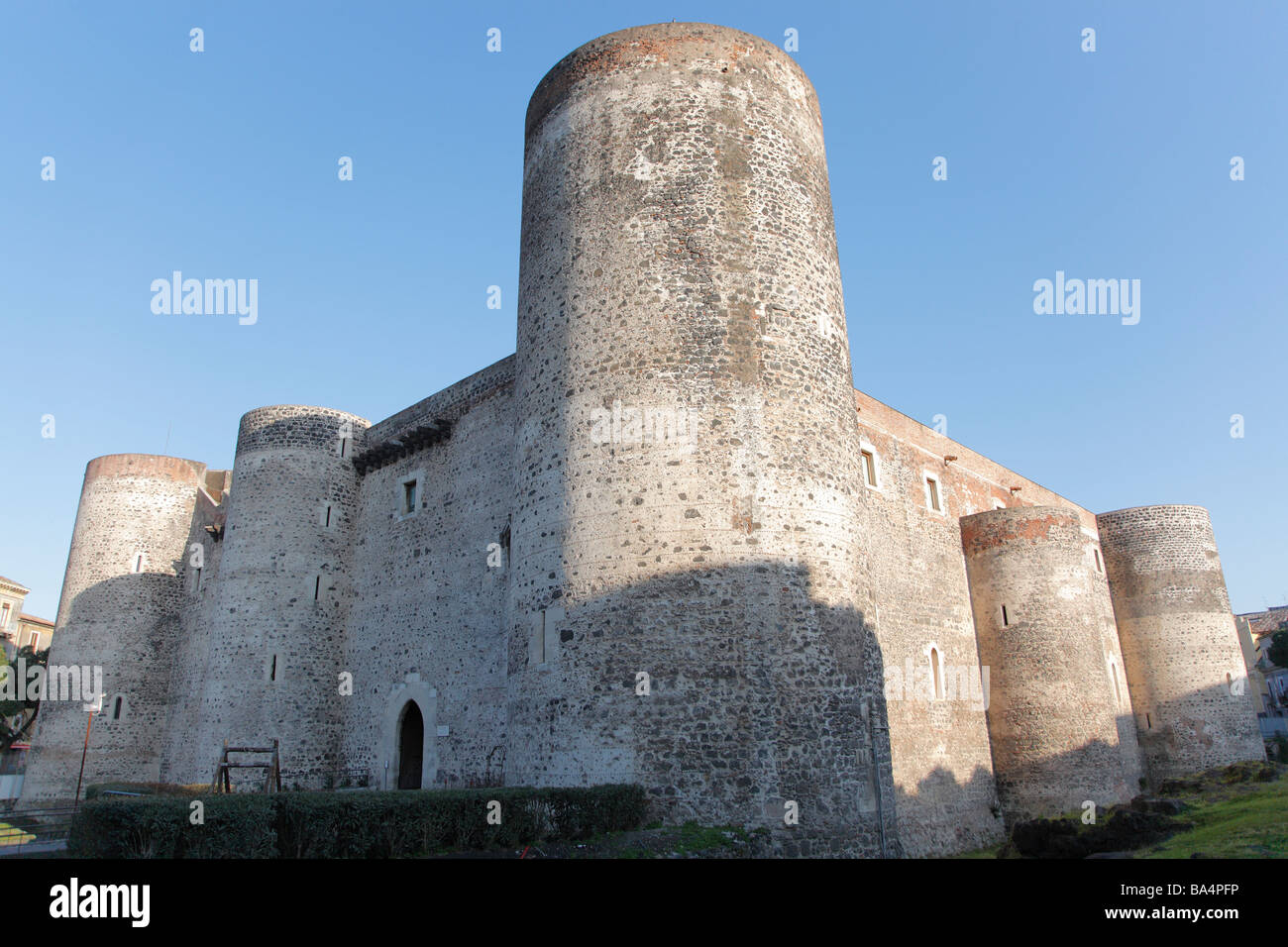 Castello Ursino, Catania, Sicilia, Italia Foto Stock