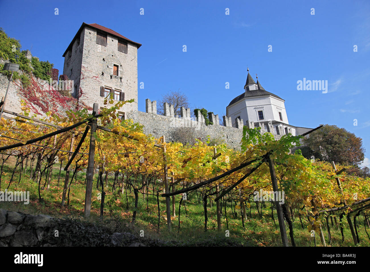 Monastero di Sabiona Monastero di Sabiona vicino a Klausen chiusa del Trentino Foto Stock