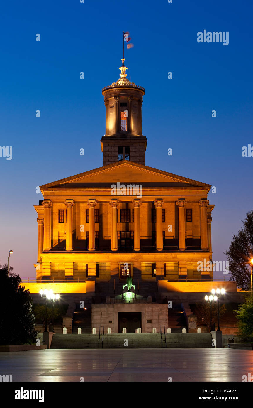 State Capitol Building Nashville Tennessee USA Foto Stock