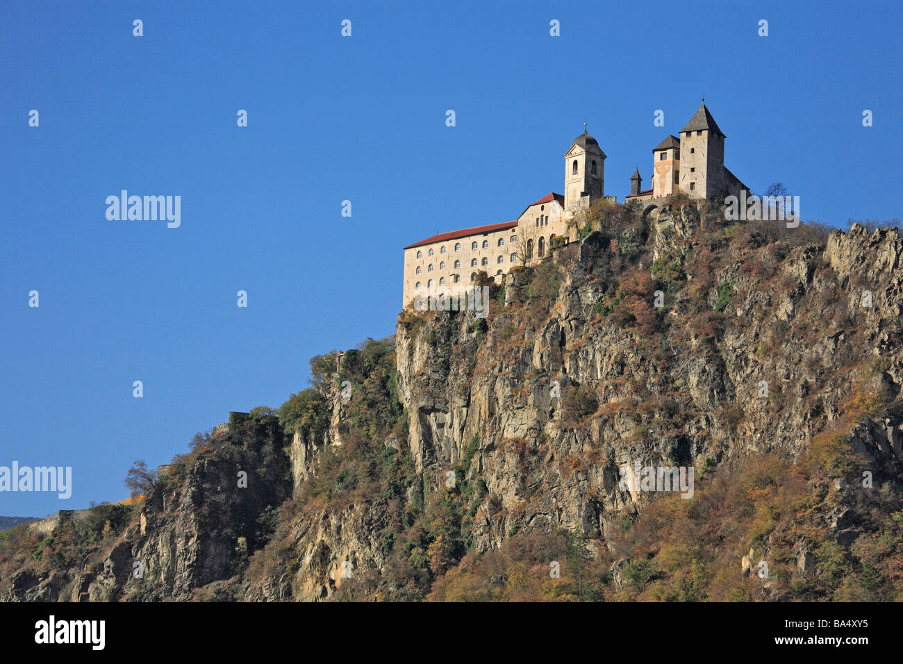 Monastero di Sabiona Monastero di Sabiona vicino a Klausen chiusa del Trentino Foto Stock