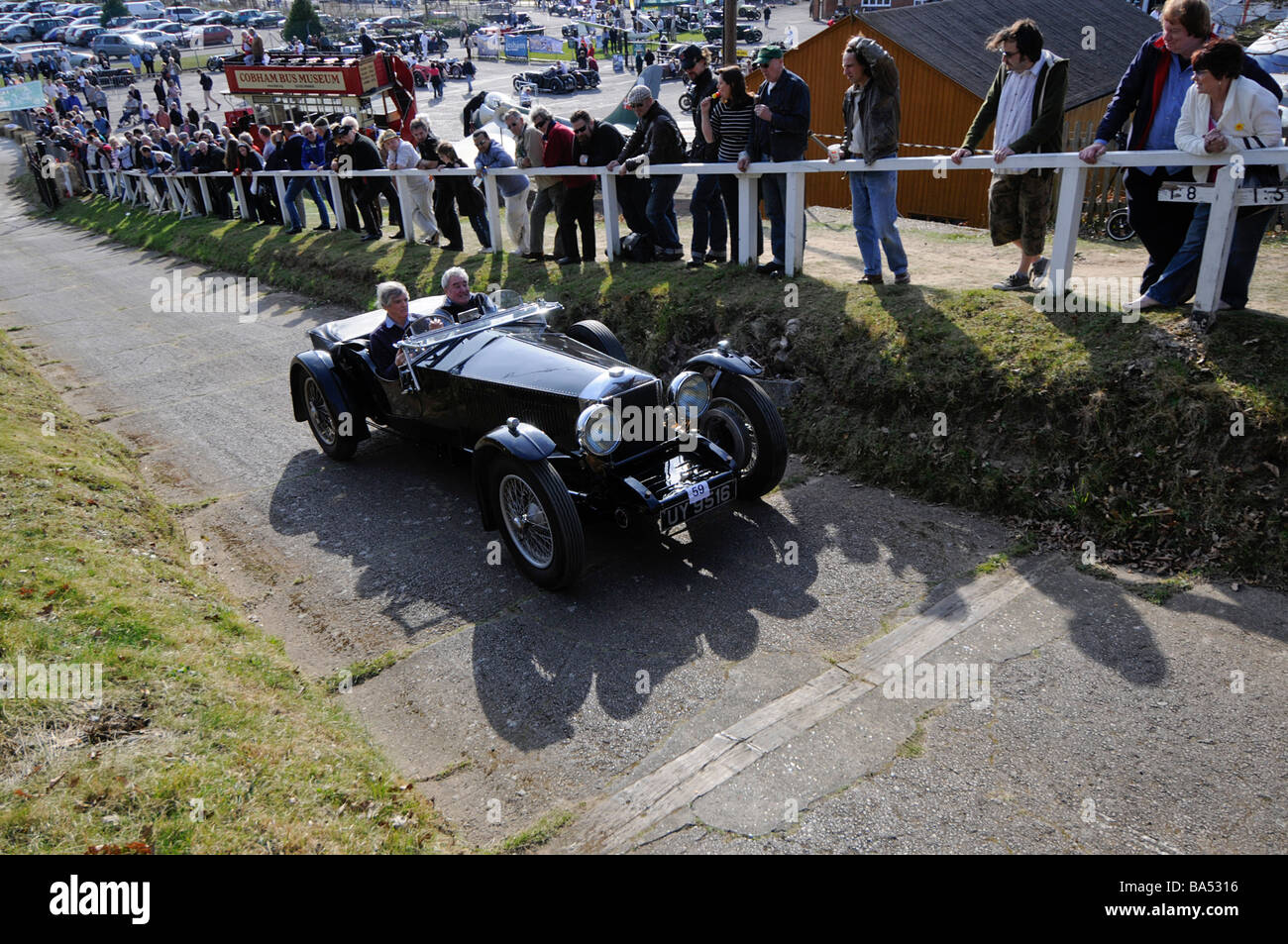 Prova di Brooklands Hill centenario evento 22 03 2009 Invicta S Tipo 1930 1931 Foto Stock