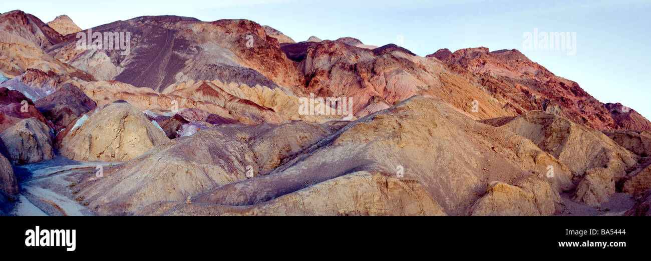 "L'artista Tavolozza' sul popolare 'artista Drive' nel Parco Nazionale della Valle della Morte, STATI UNITI D'AMERICA. Immagine ad alta risoluzione Foto Stock