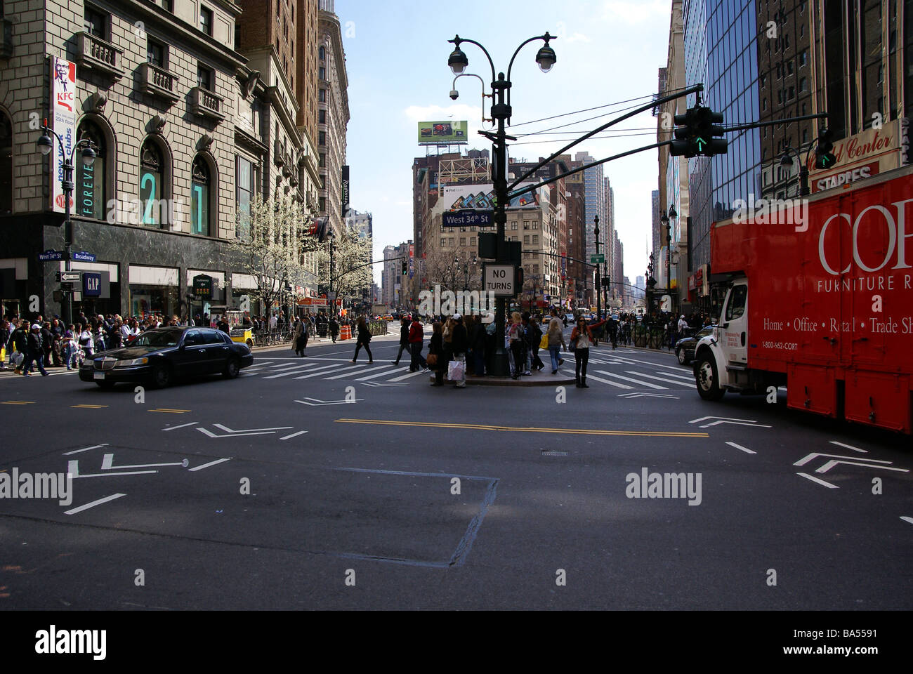 34Th Street-Herald Square a New York City Foto Stock