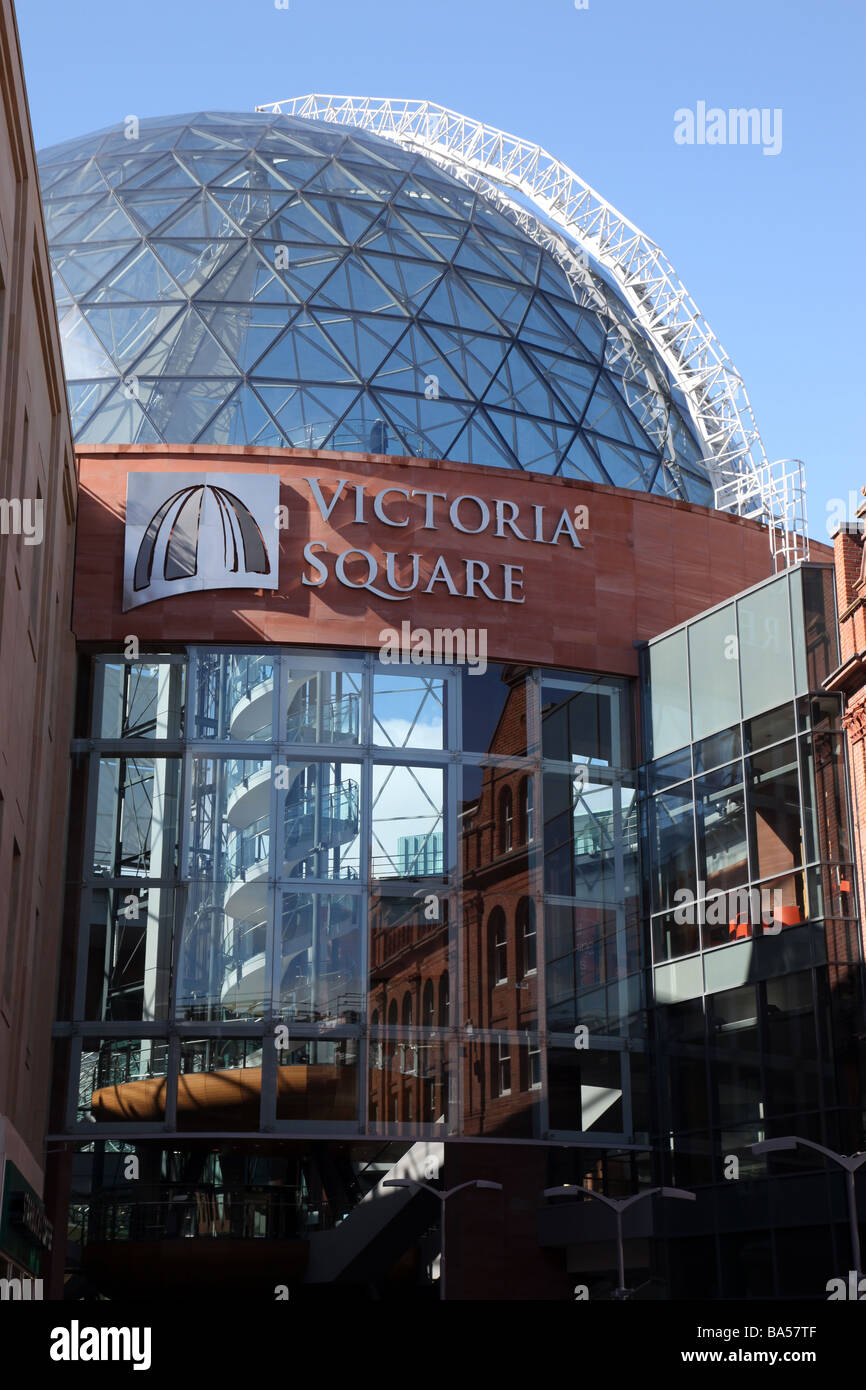 Victoria Square esterno Belfast Irlanda del Nord Foto Stock