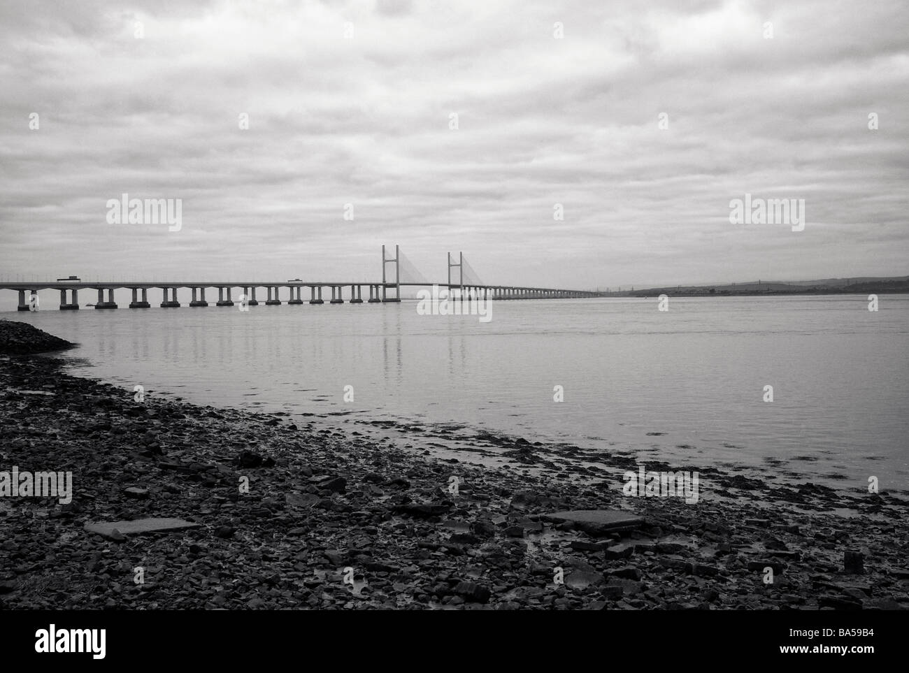 Severn Bridge Foto Stock