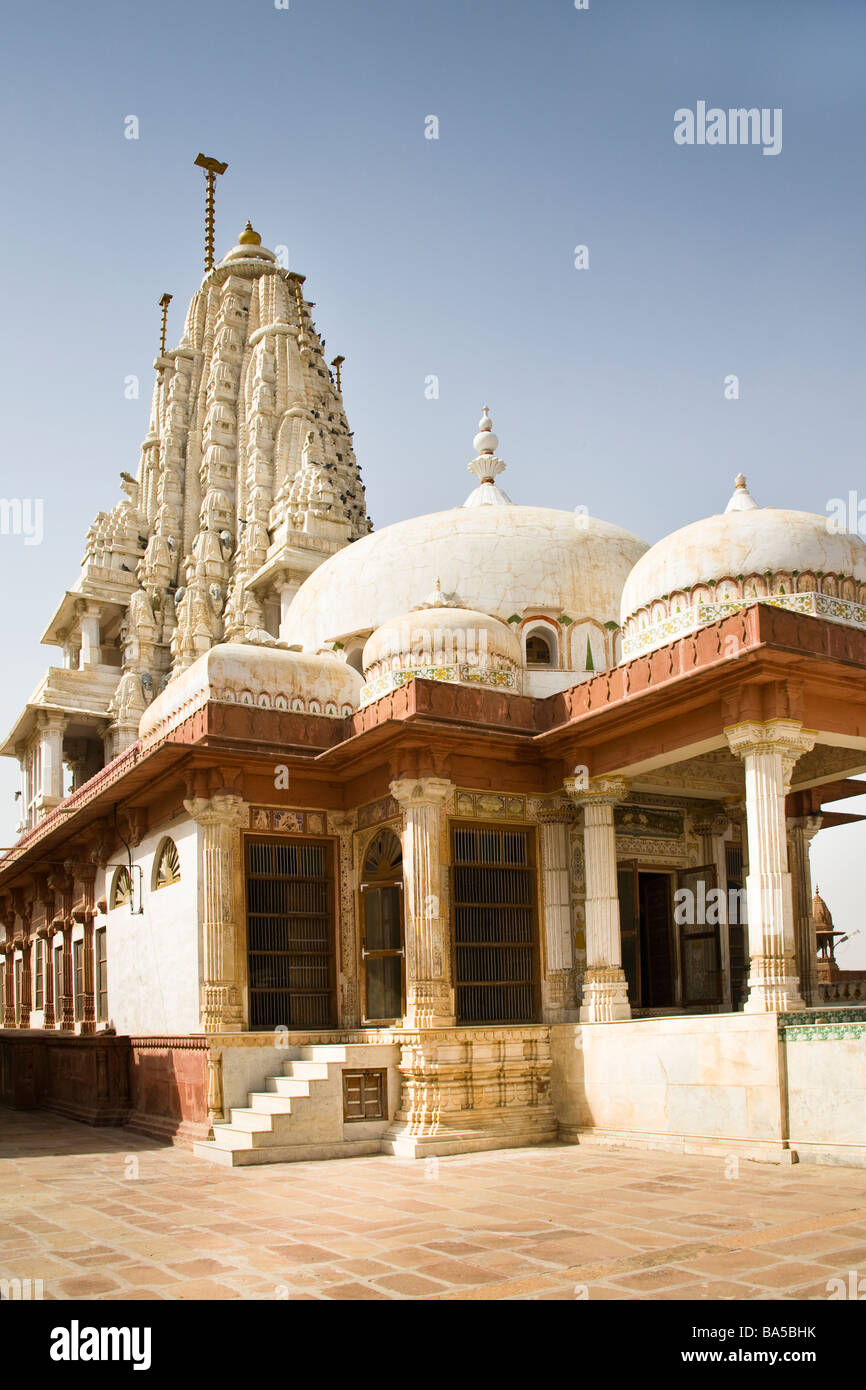 Bhandasar Jain Temple, Bikaner, Rajasthan, India Foto Stock