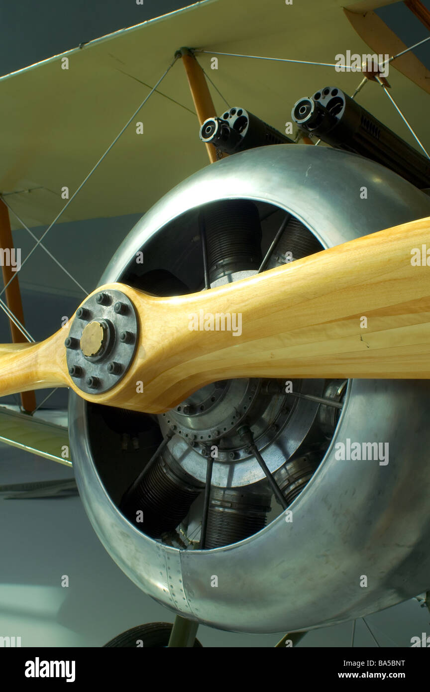 Un Sopwith Camel biplano Fighter B6313 costruito nel 1916 Foto Stock