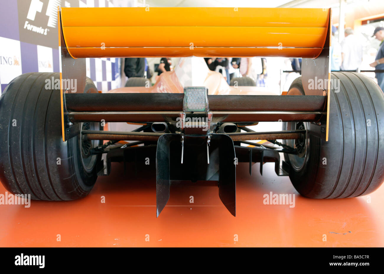 ING sponsorizzato F1 auto al 2009 Australian Grand Prix, Albert Park di Melbourne Foto Stock