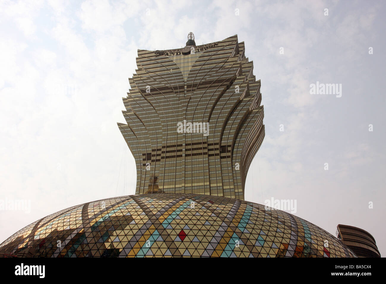 Grand Lisboa hotel casino Macao Foto Stock