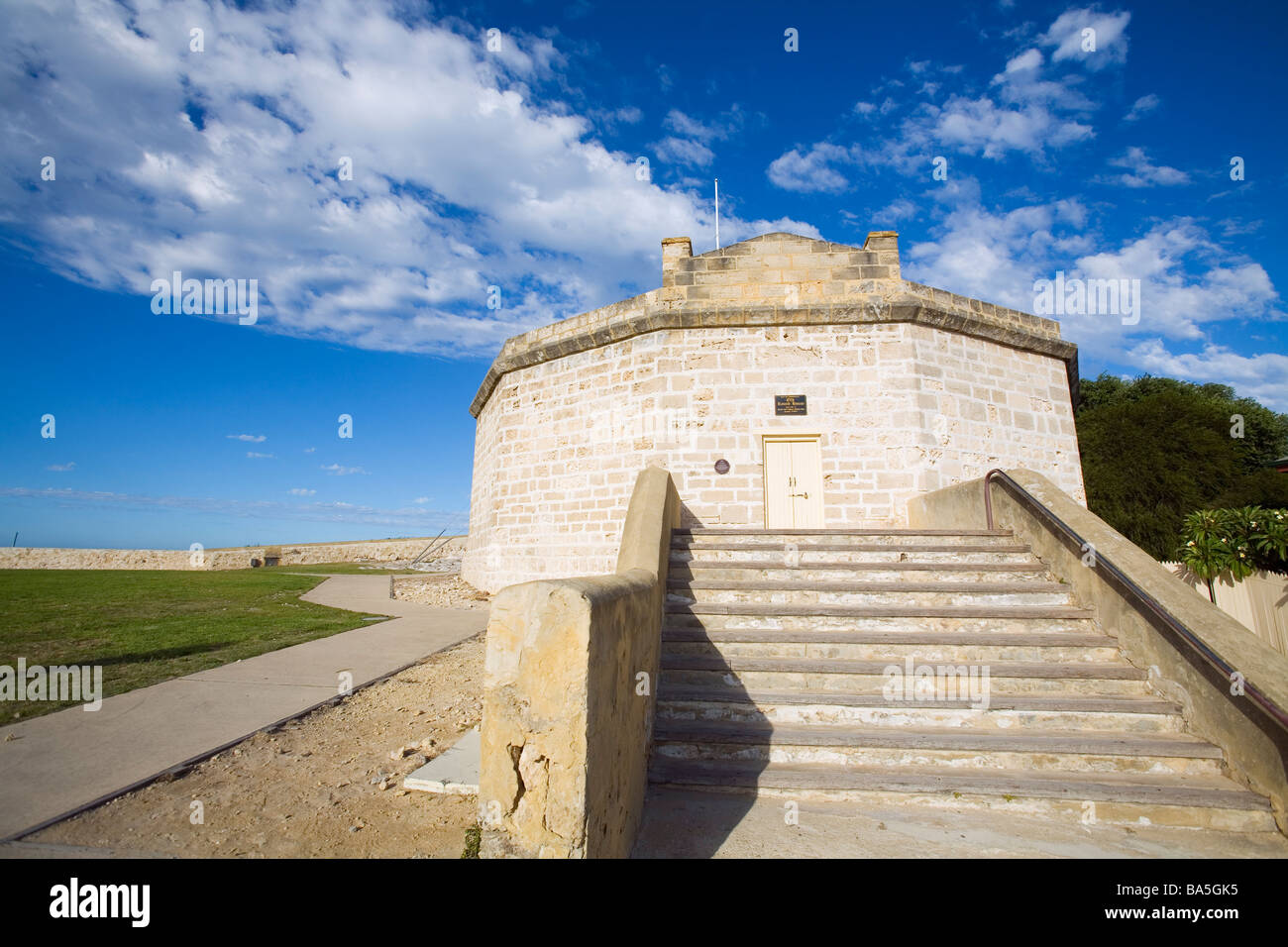 La casa rotonda. Fremantle, Australia occidentale, Australia Foto Stock