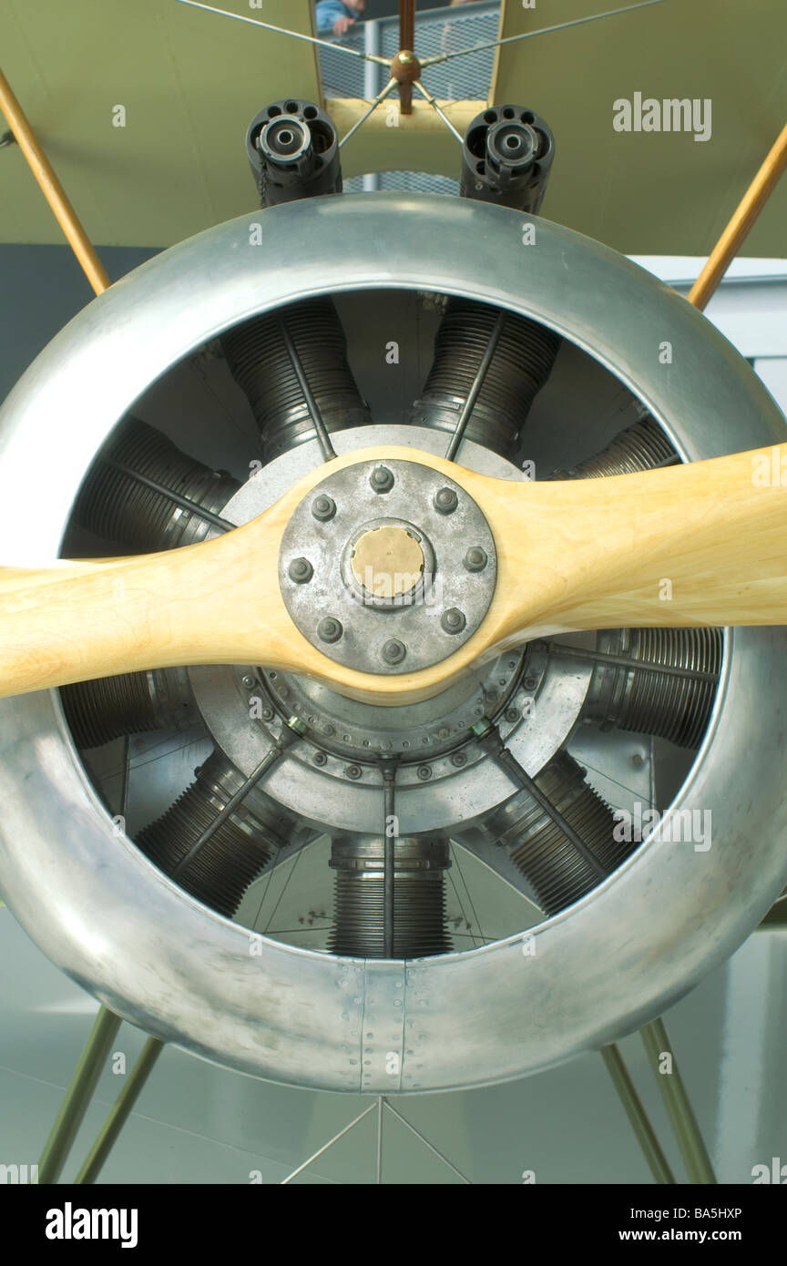 Un Sopwith Camel biplano Fighter B6313 costruito nel 1916 Foto Stock