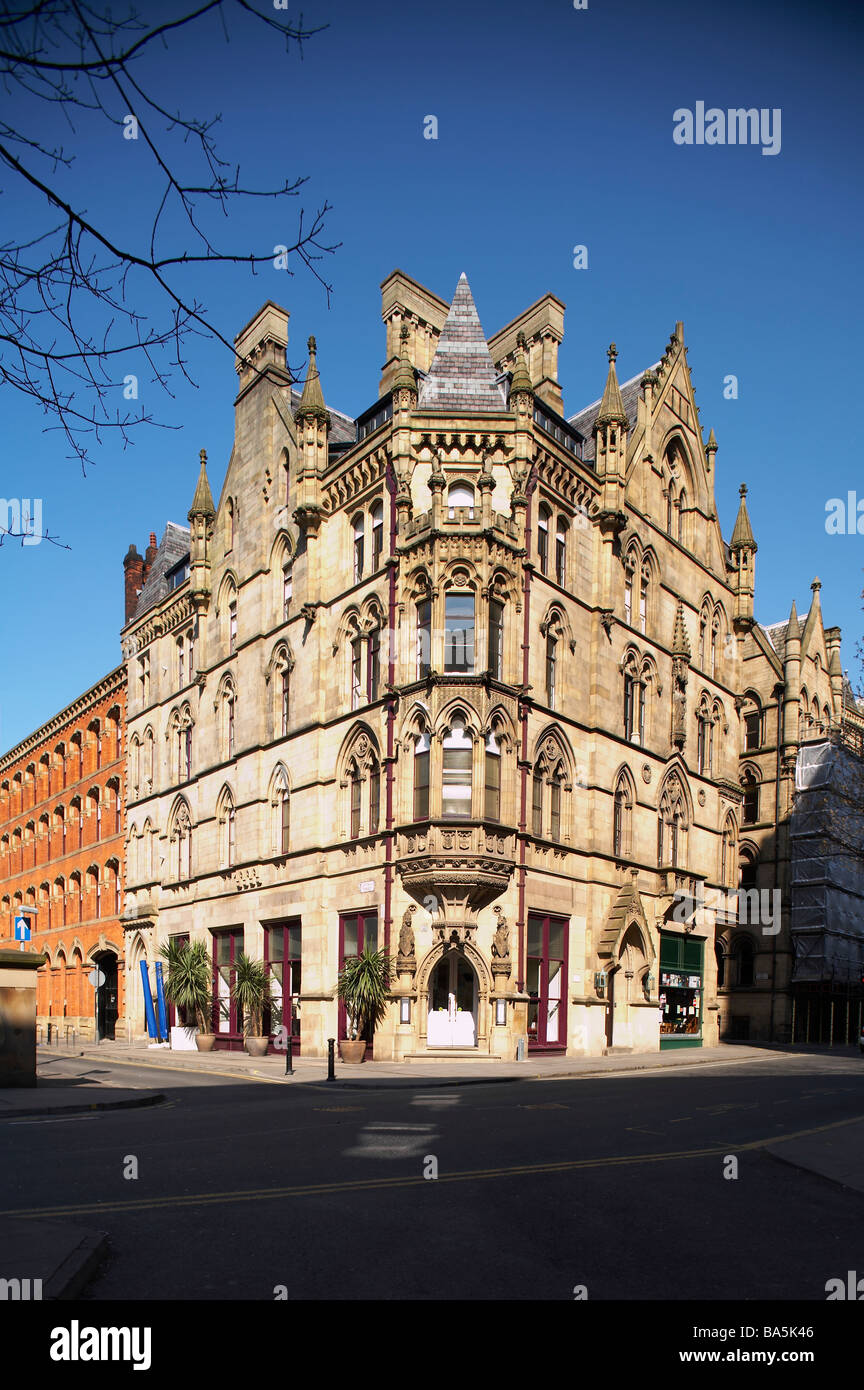 Ex Inland Revenue e Lawrance edifici a Manchester REGNO UNITO Foto Stock