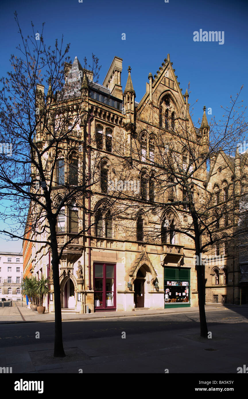 L Inland Revenue (ex) e Lawrence edifici a Manchester REGNO UNITO Foto Stock