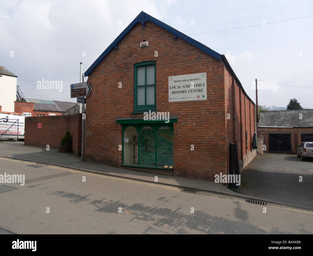 Bromyard locale e famiglia centro di storia Foto Stock