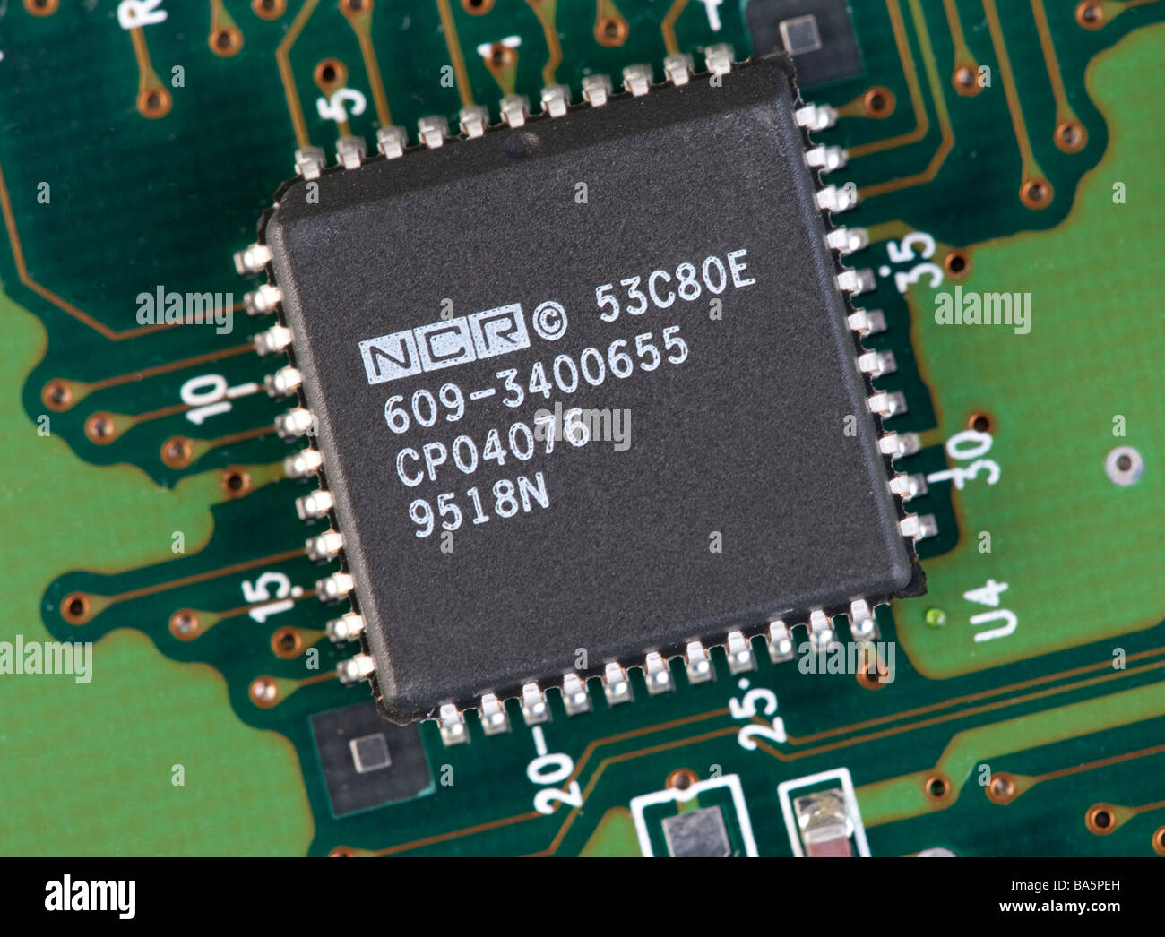53C80E chip di circuito integrato Foto Stock
