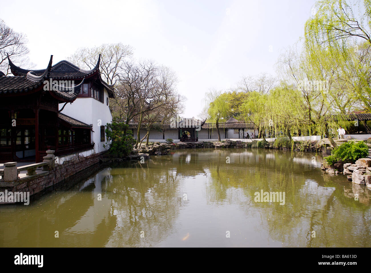 Cina provincia dello Jiangsu Suzhou l umile amministratore s Garden Foto Stock