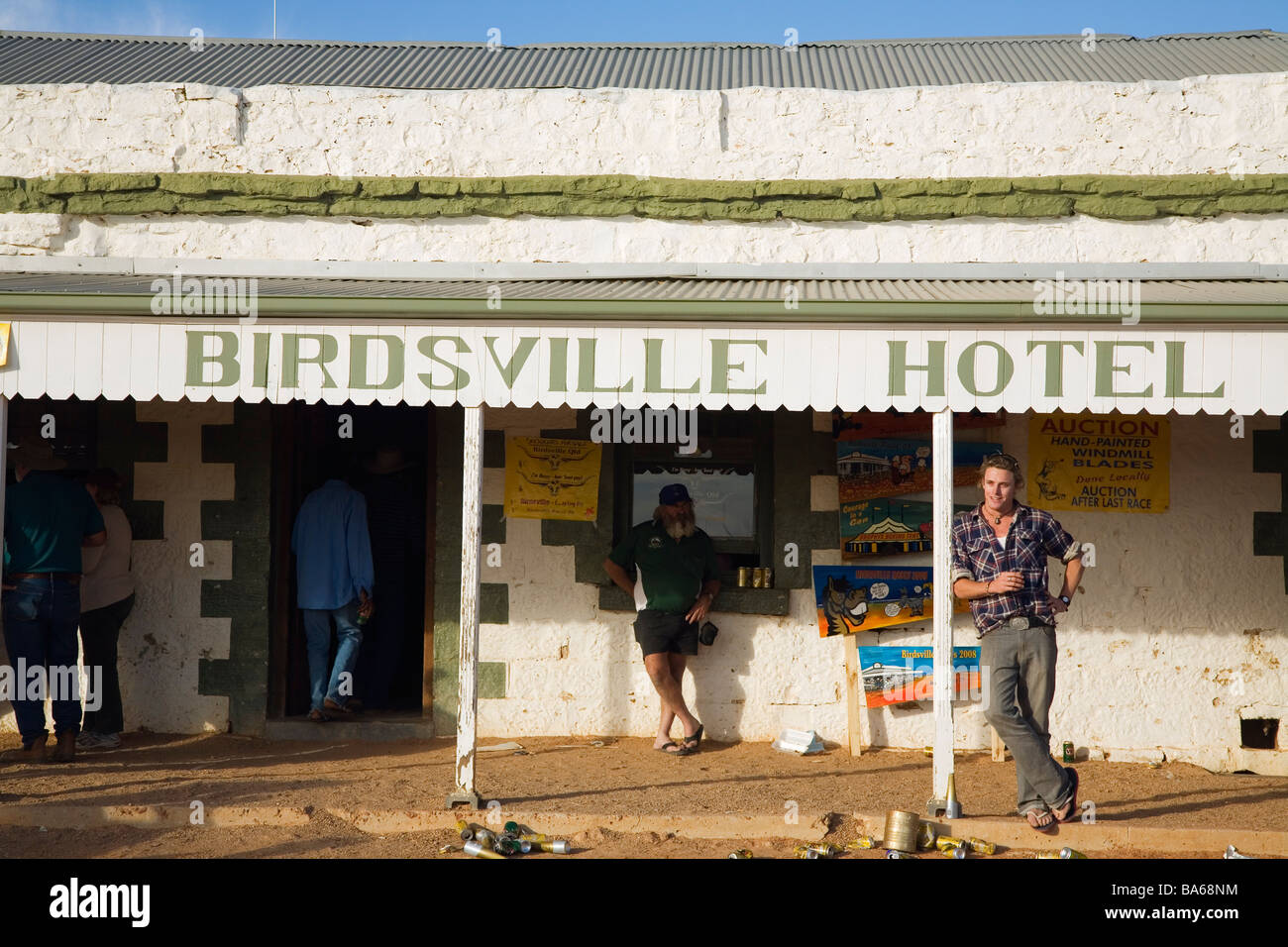 Hotel Birdsville. Birdsville, Queensland, Australia Foto Stock