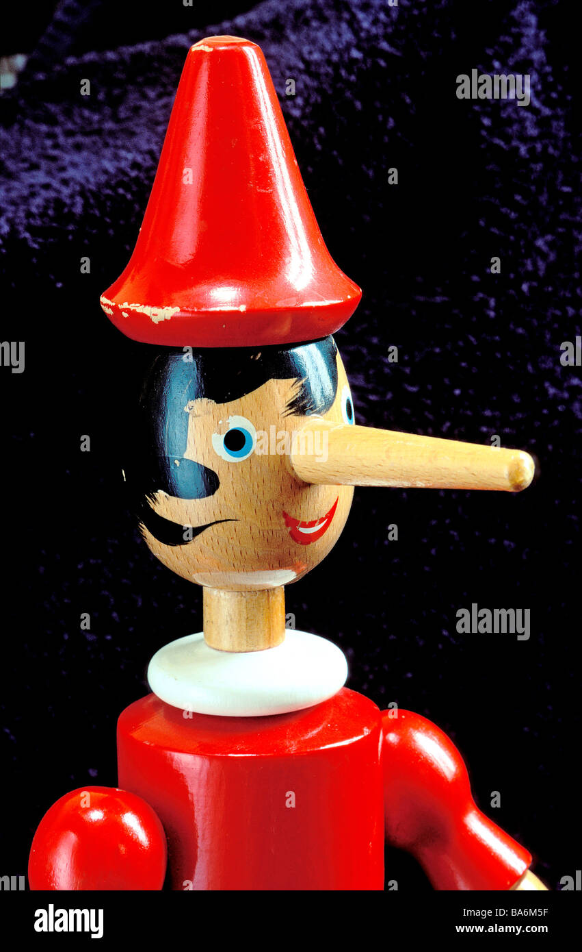 L'Italia, Toscana, Provincia di Lucca, Collodi, Pinocchio burattino Foto Stock