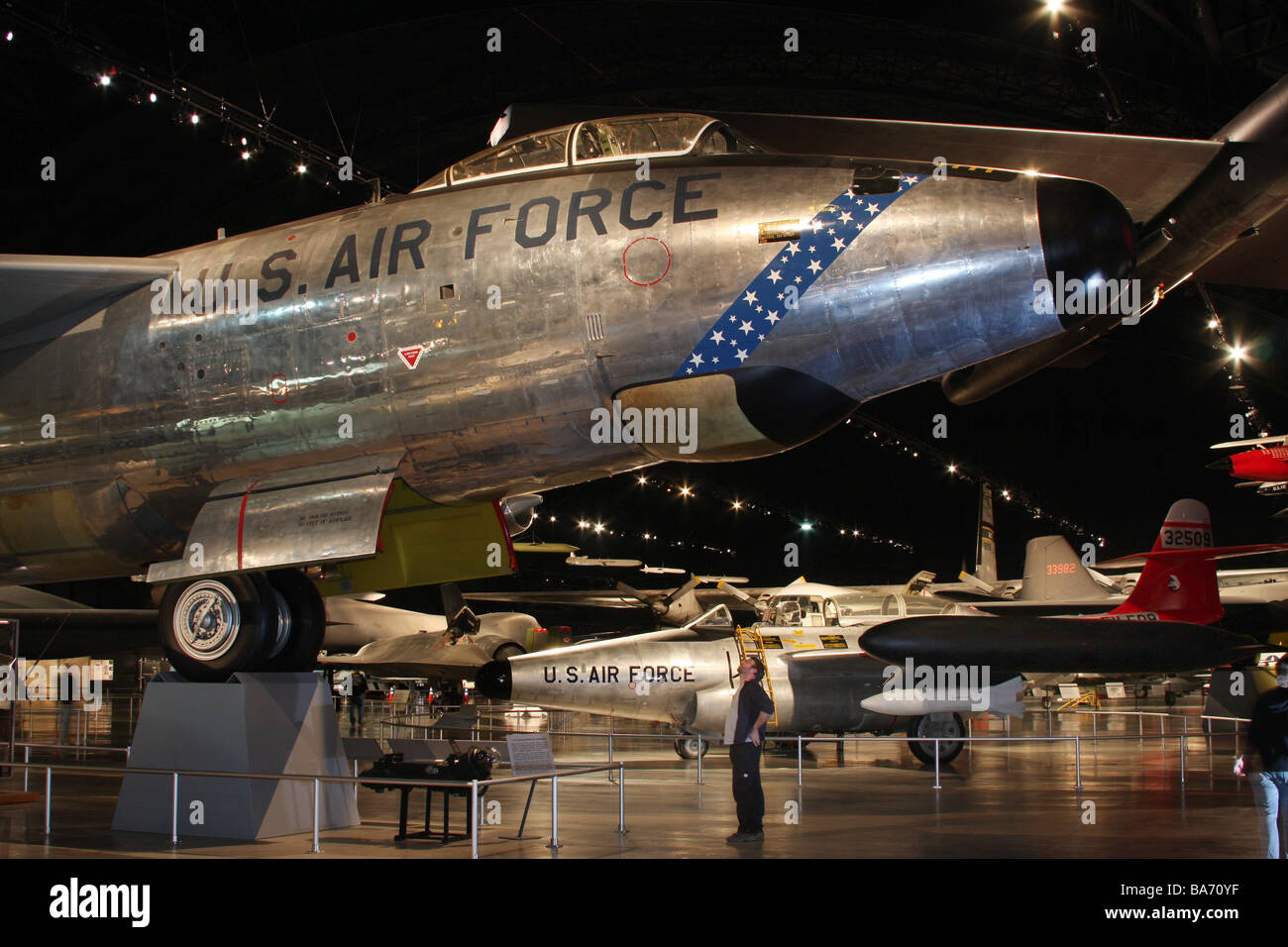 United States Air Force Museum Dayton, Ohio Wright Patterson base Foto Stock