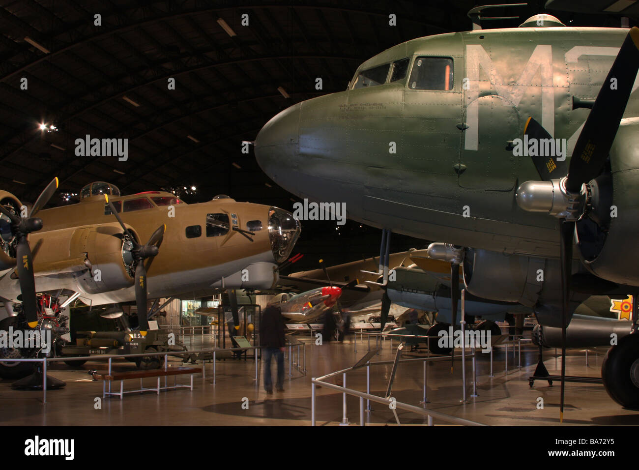United States Air Force Museum Dayton, Ohio Wright Patterson air base Foto Stock