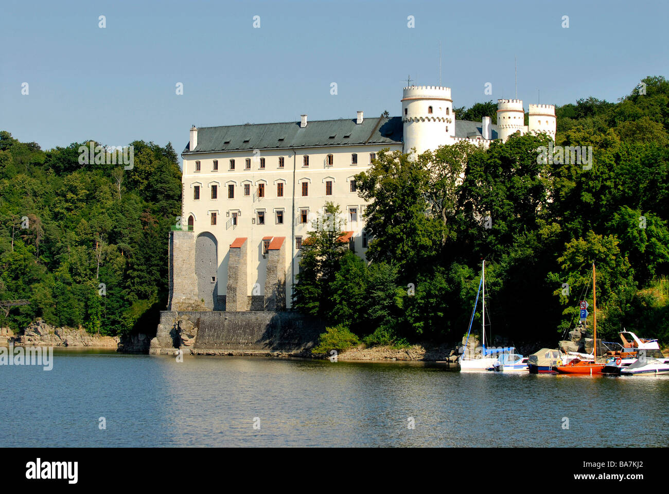 Castello Orlik, Repubblica Ceca Foto Stock