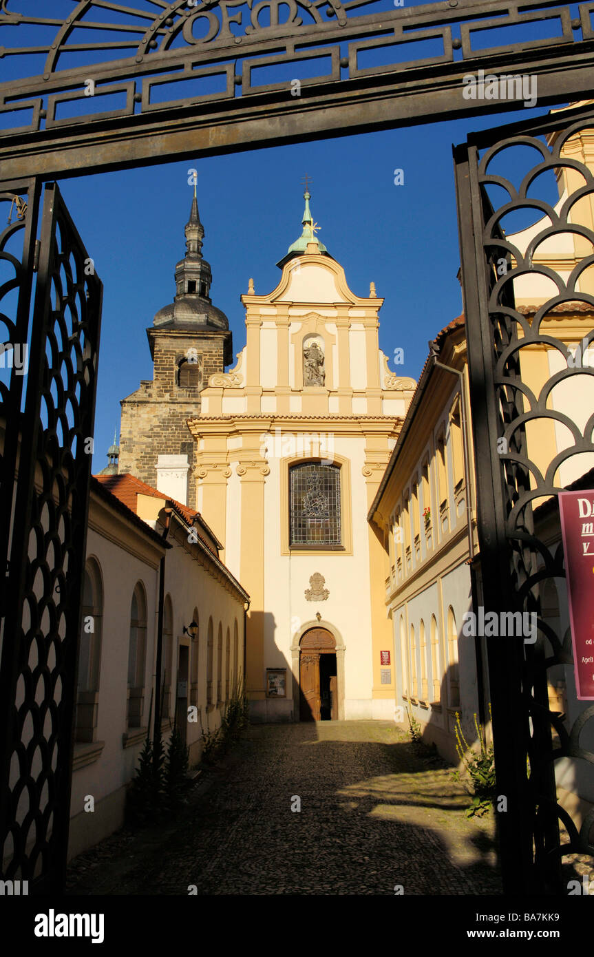 Chiesa di Pilsen, Repubblica Ceca Foto Stock