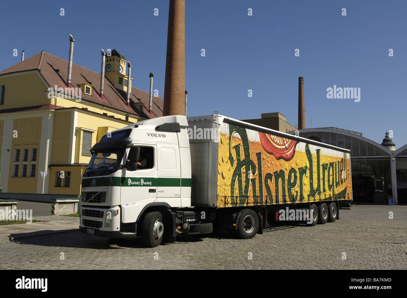 Carrello, Pilsen, Repubblica Ceca Foto Stock