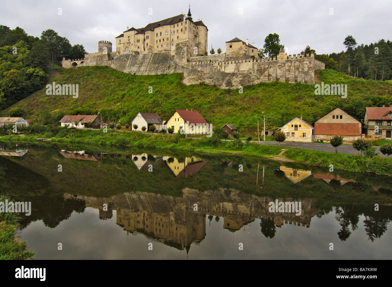 Castello Sternberg, Repubblica Ceca Foto Stock