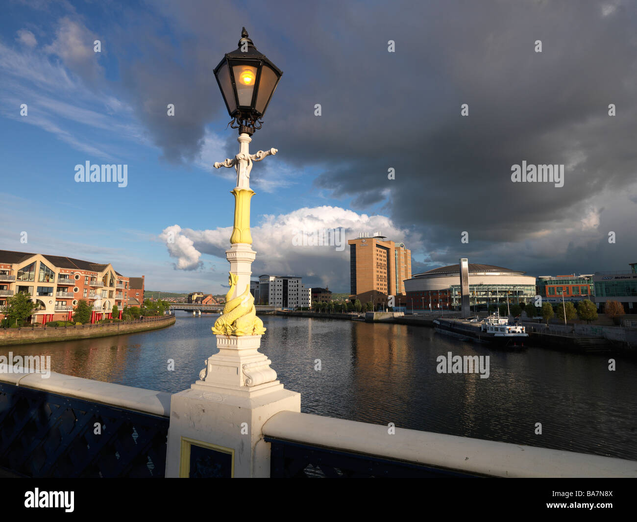 Waterfront Hall Belfast Irlanda del Nord Foto Stock