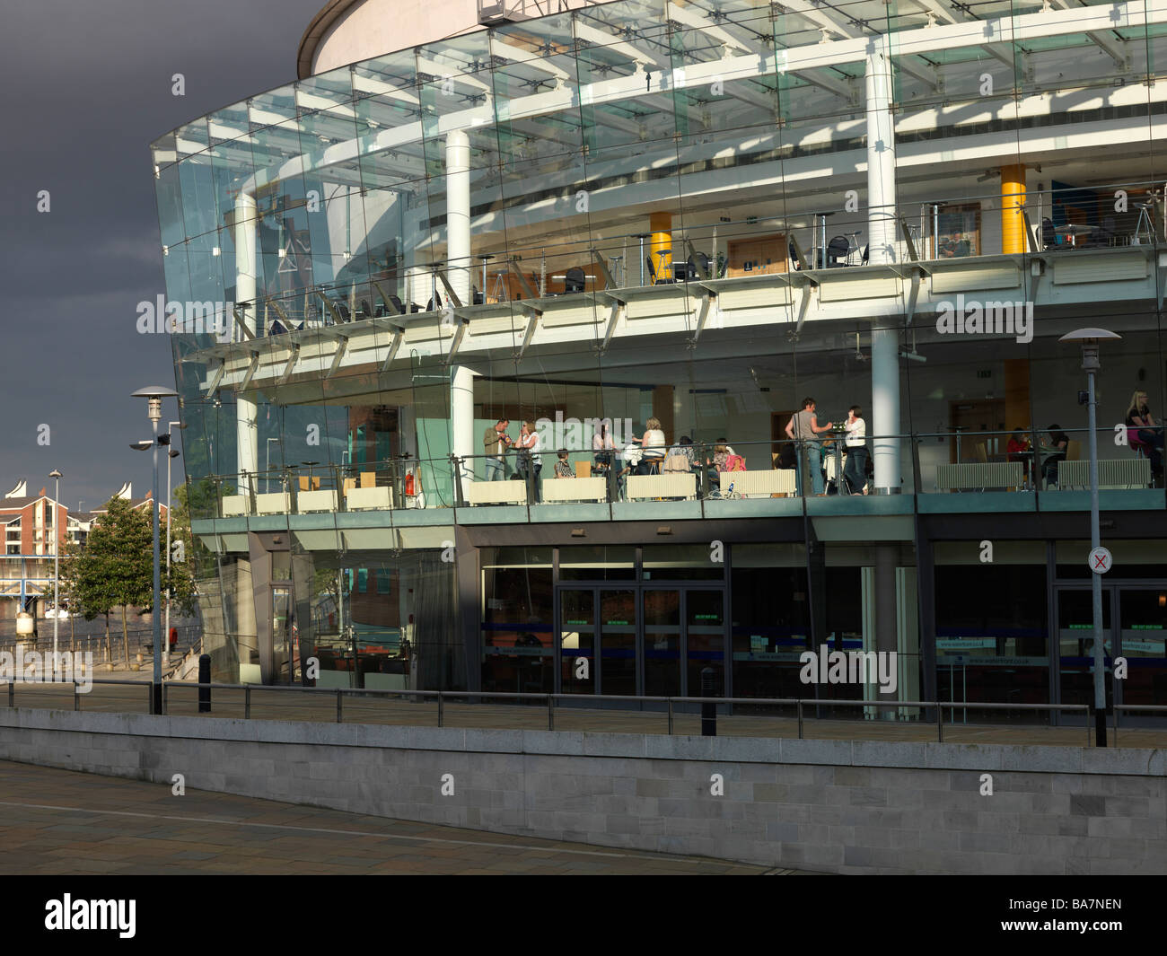 Waterfront Hall Belfast Irlanda del Nord Foto Stock