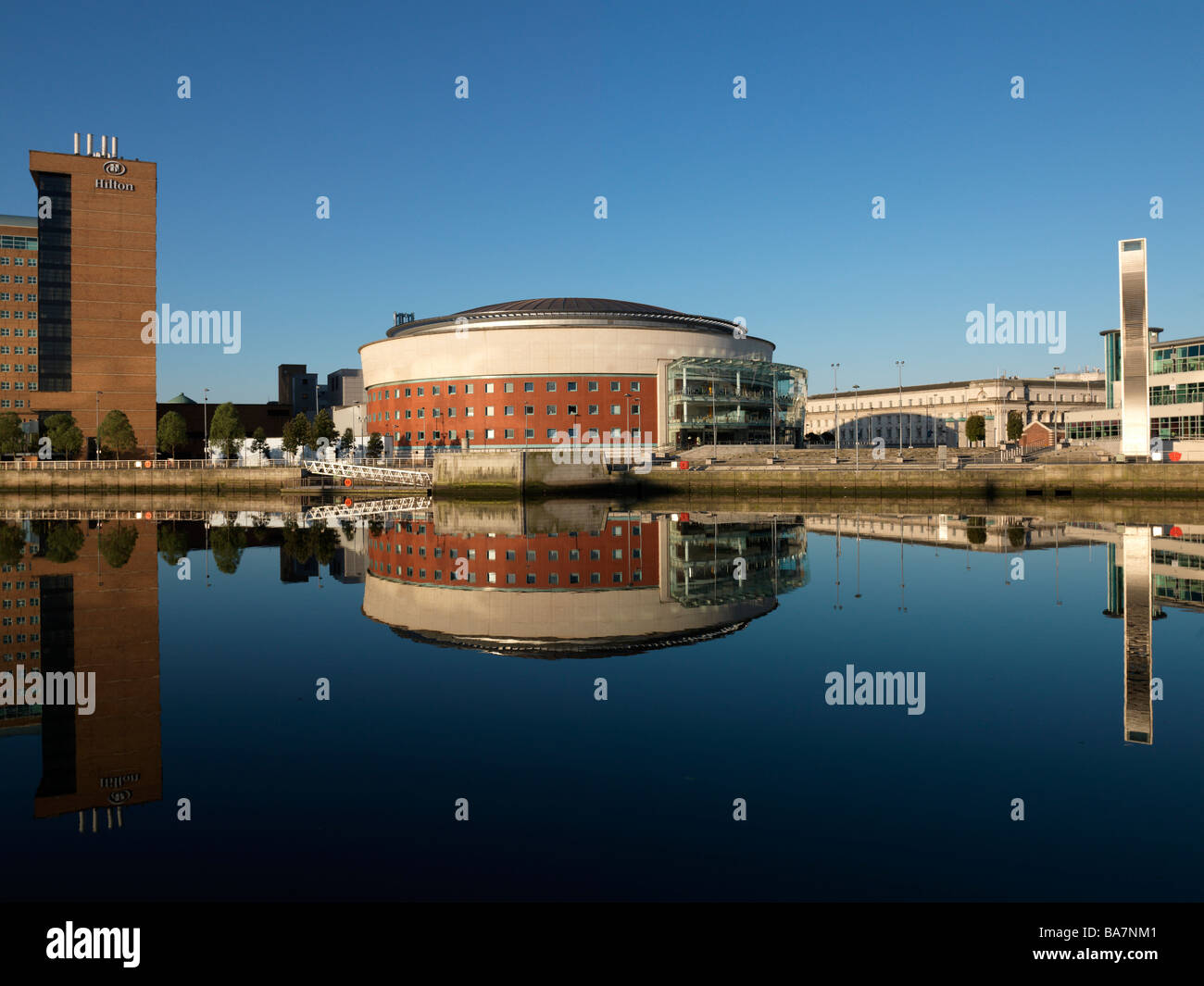 Waterfront Hall Belfast Irlanda del Nord Foto Stock