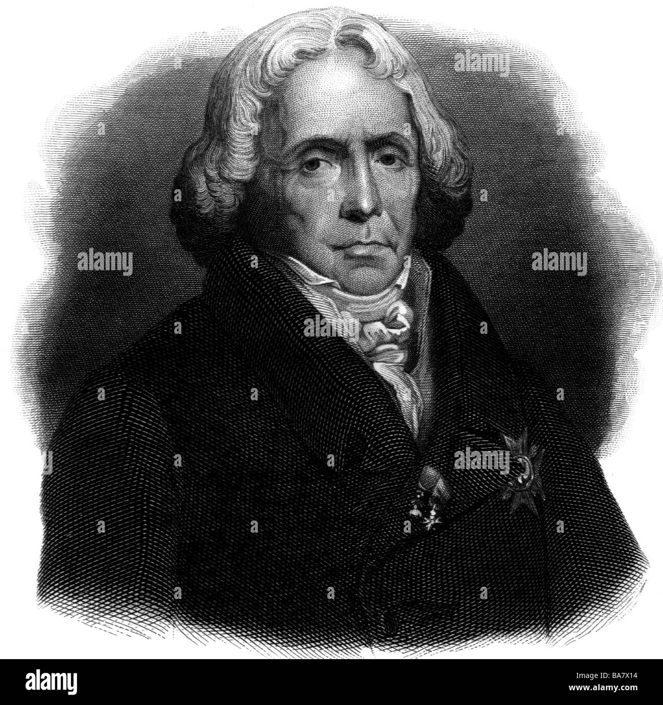 Talleyrand-Perigord, Charles Maurice de, 13.2.1754 - 17.5.1838, diplomatico francese e politiker, ritratto, acciaio, incisione del XIX secolo , artista del diritto d'autore non deve essere cancellata Foto Stock