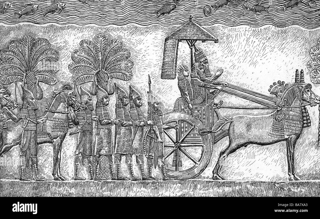 Carro assiro immagini e fotografie stock ad alta risoluzione Alamy